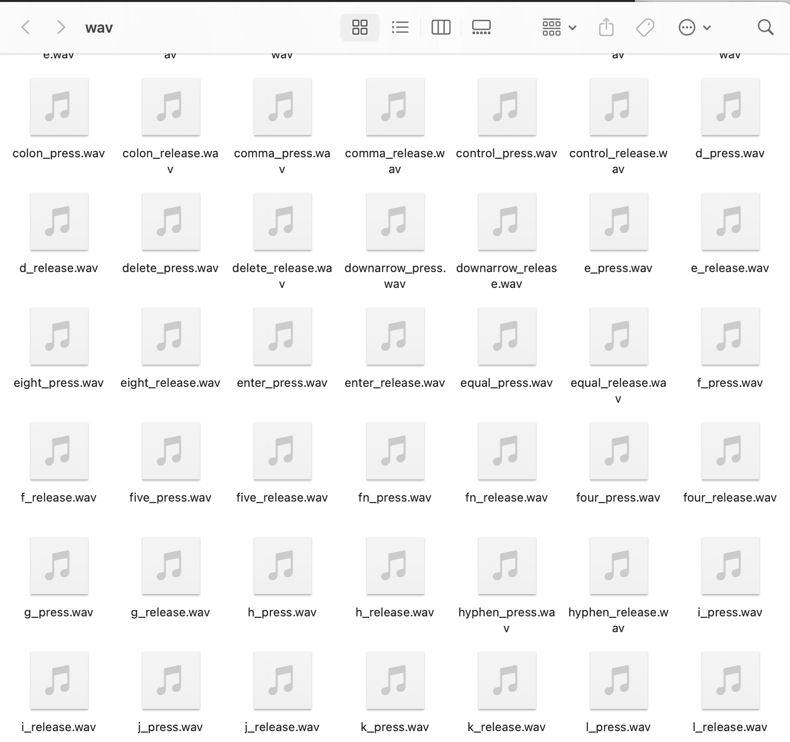 Cork Preset WAV Files