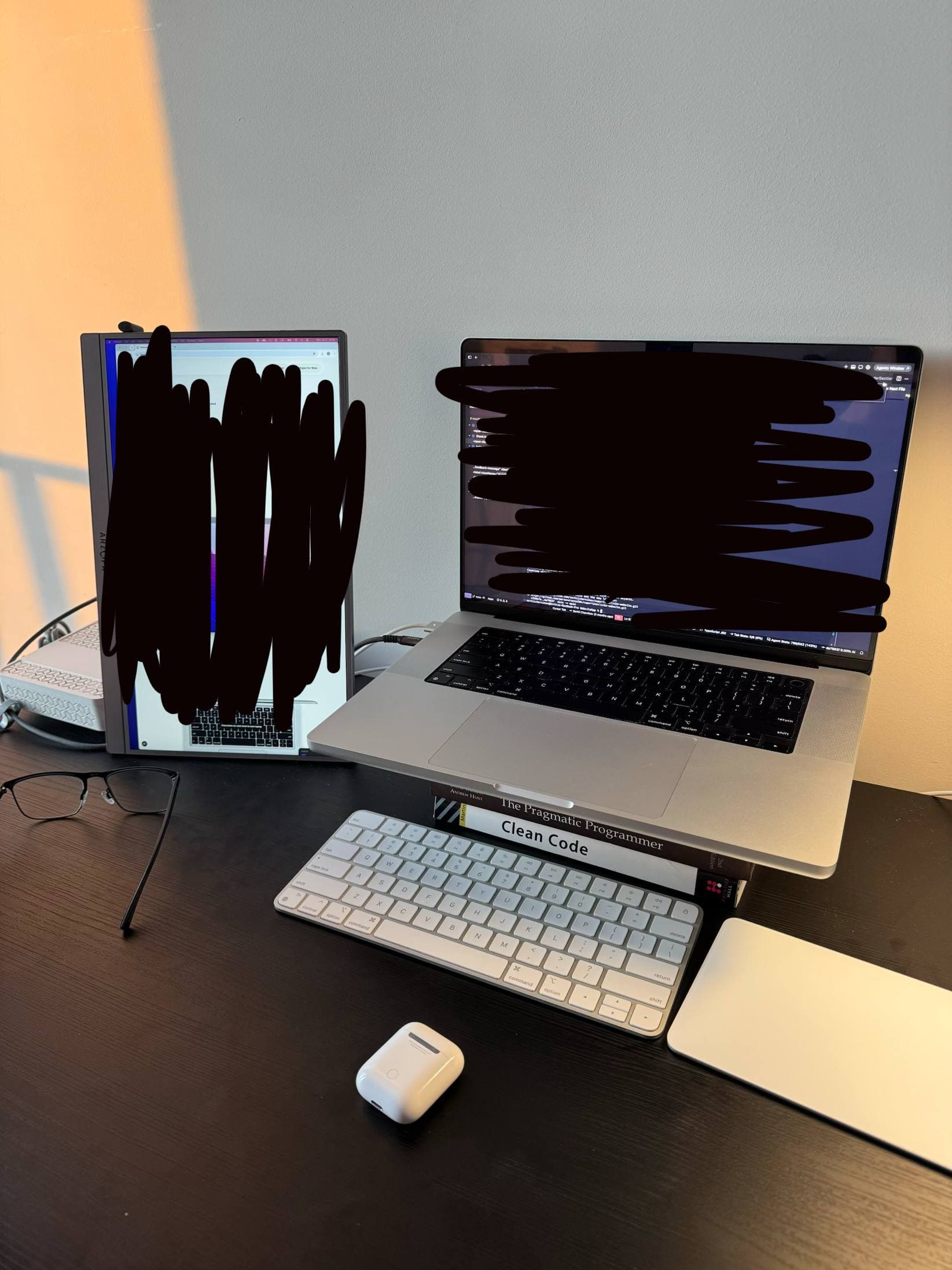 Laptop & Monitor