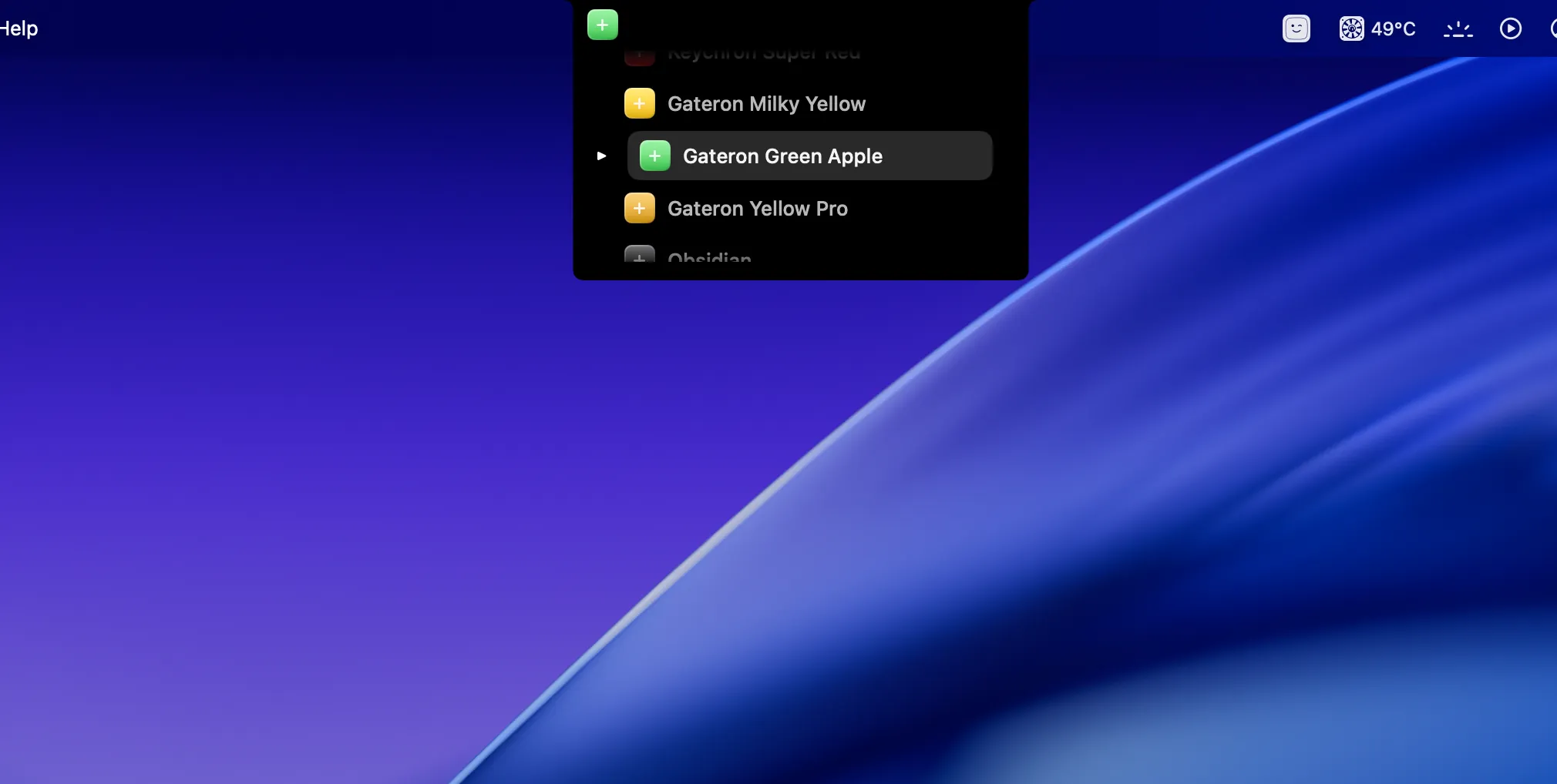 Notch Preset Selector