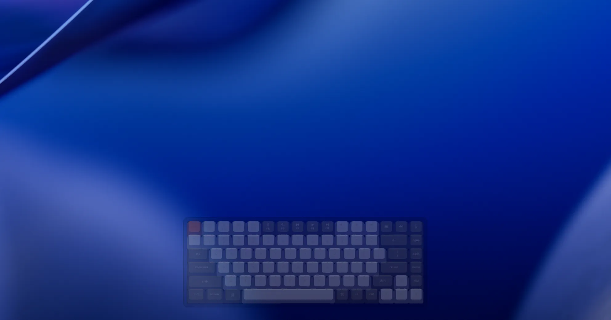 On Screen Keyboard Visualizer Dimmed When Hovered