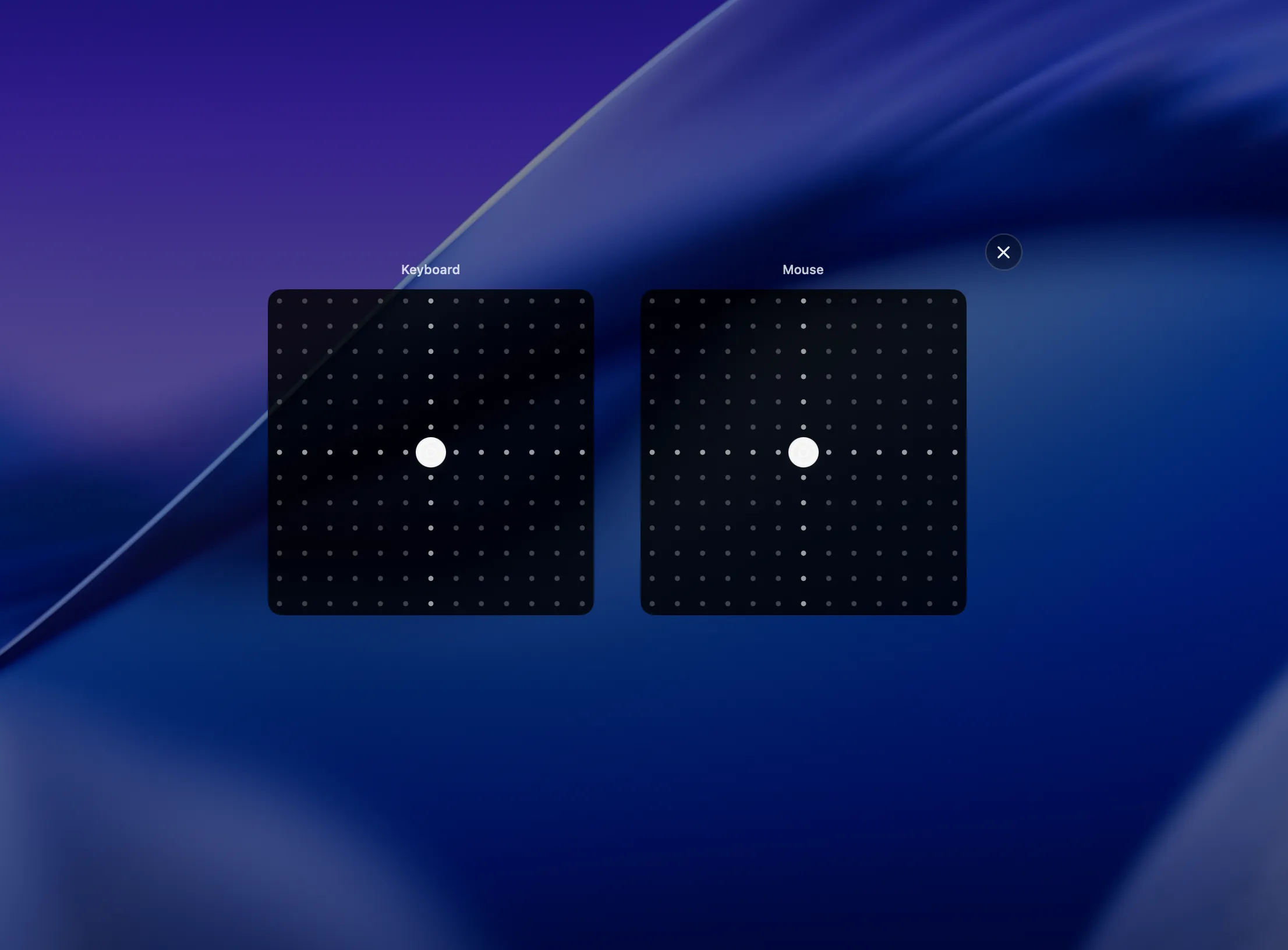 Tone Pad Overlay Opened From Menu Bar Panel